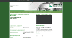 Desktop Screenshot of emeraldfinancialadvisors.com